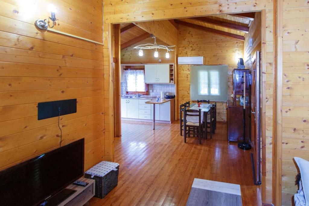 Wooden House In Ioanninaアパートメント エクステリア 写真